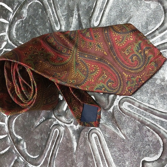 Vintage Silk Tie menswear - Picture 4 of 9